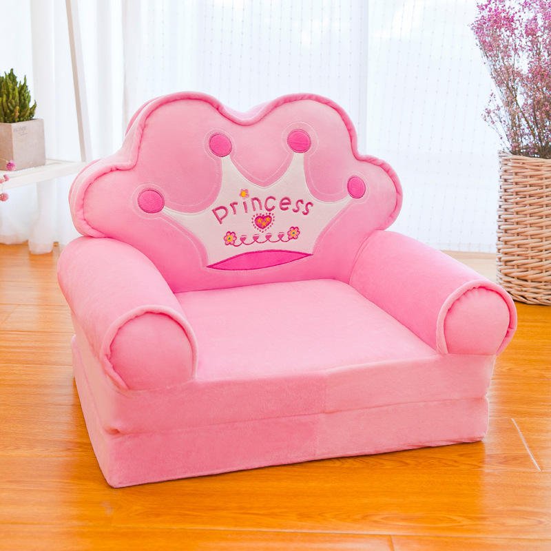 VelvetNest Kids Bench – Foldable Children's Bench with Soft Velvet Cover and Lightweight Design