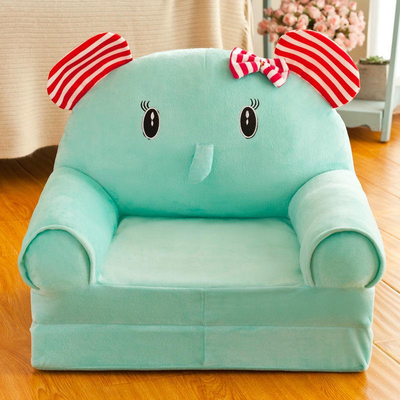 VelvetNest Kids Bench – Foldable Children's Bench with Soft Velvet Cover and Lightweight Design