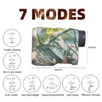 Verniora Elite Hunting Range Finder | Precision laser distance measurer with angle compensation for hunting and golf