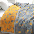 Luxurious Duvet with Elegant Leaf Pattern – Premium Cotton