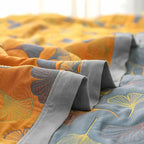 Luxurious Duvet with Elegant Leaf Pattern – Premium Cotton