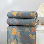 Luxurious Duvet with Elegant Leaf Pattern – Premium Cotton