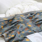Luxurious Duvet with Elegant Leaf Pattern – Premium Cotton