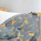 Luxurious Duvet with Elegant Leaf Pattern – Premium Cotton