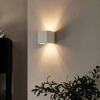 Wall Light Black Aluminium Adjustable Cube LED