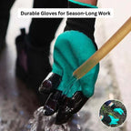 Gardening Gloves with Removable Claws | Durable, Puncture-Resistant & Comfortable for Digging, Planting, and Raking