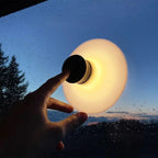 Wall Light with Rechargeable Suction Mount LED