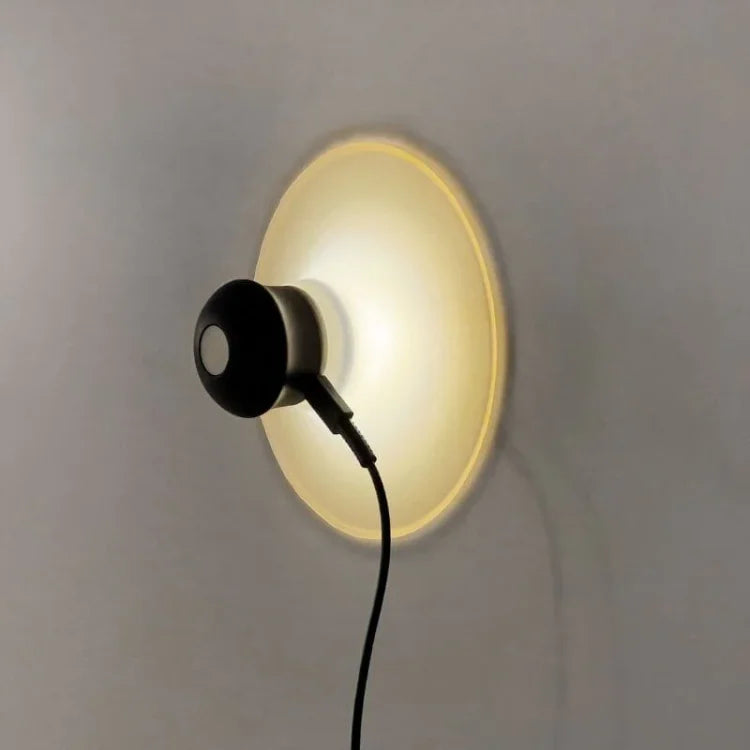 Wall Light with Rechargeable Suction Mount LED