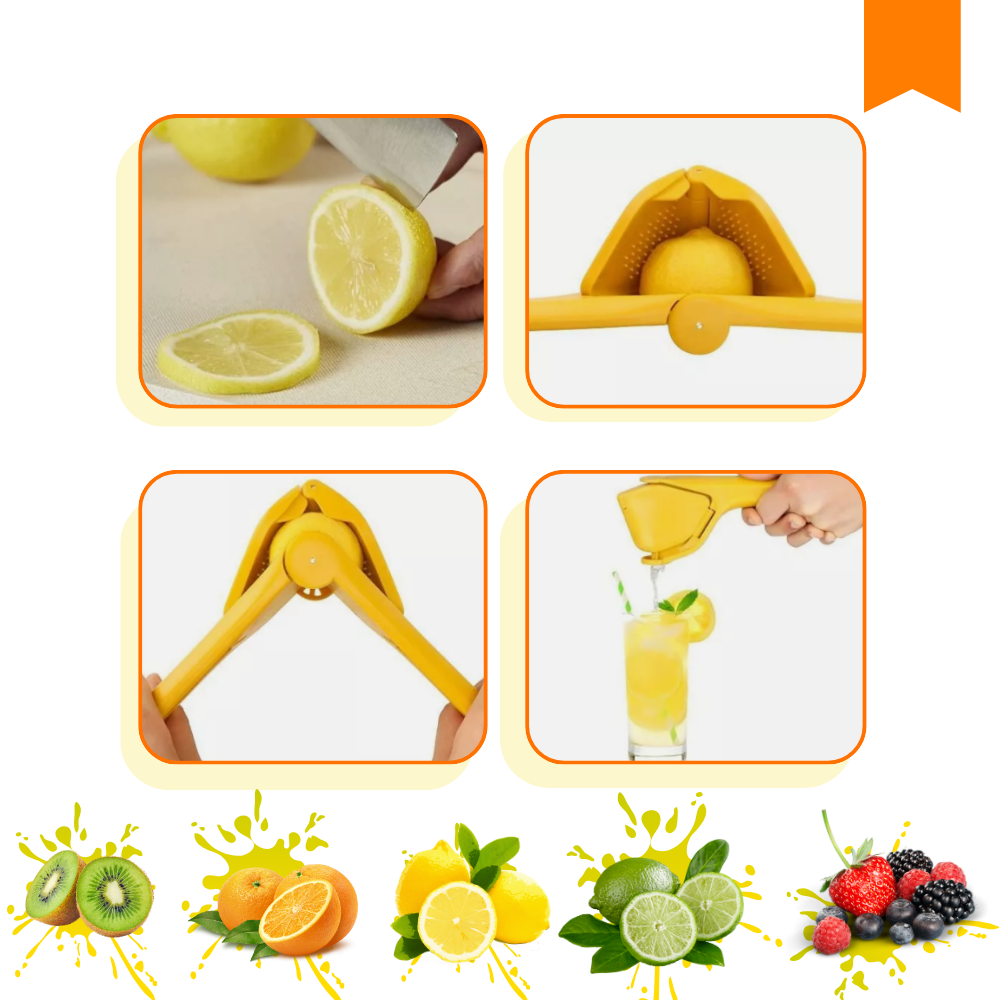 Versatile Manual Citrus Press