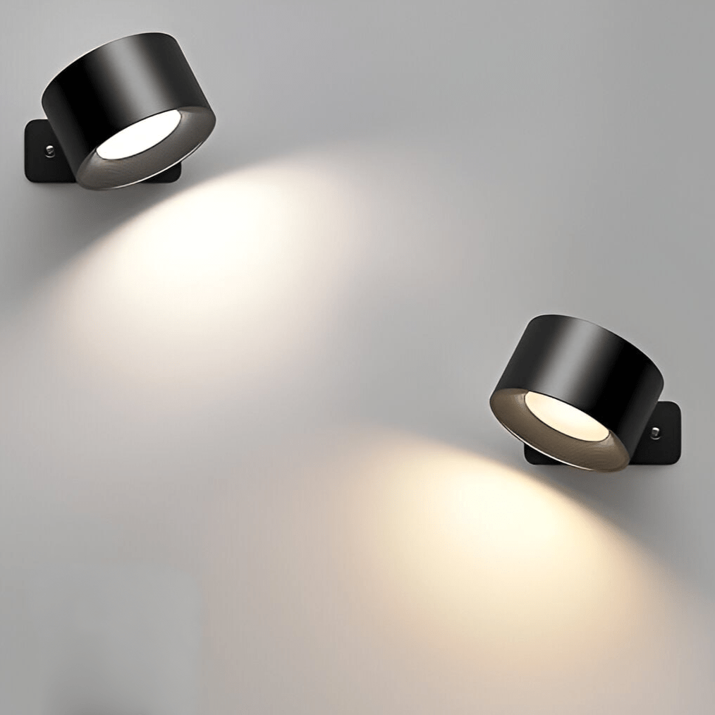 Battery Operated Wall Light | Rechargeable, 360° Adjustable & Wireless for Bedrooms, Hallways & Reading Corners