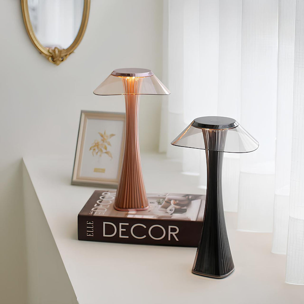 Luxury Crystal Table Lamp | Wireless Dimmable Table Light