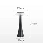 Luxury Crystal Table Lamp | Wireless Dimmable Table Light