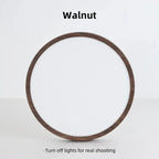 LED Ceiling Light | Ultrathin Wood Grain Design, Dustproof & Dimmable for Modern Interiors