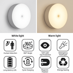 Rechargeable Motion Sensor LED Light | Energy-Saving, USB Rechargeable & Ideal for Hallways, Stairs, Wardrobes & Cupboards