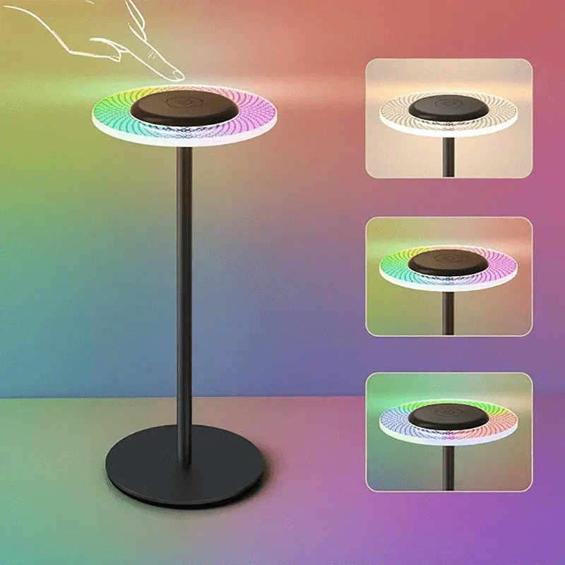 Intelligent RGB Table Lamp | Rechargeable LED Table Light
