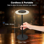 Intelligent RGB Table Lamp | Rechargeable LED Table Light