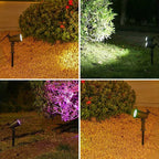 Solar-Powered LED Garden Spotlight | Weather-Resistant, Adjustable & Ideal for Pathways, Patios & Outdoor Spaces