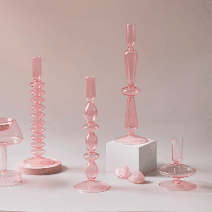 Vintage-Glass-Candle-Holder Candle Holder