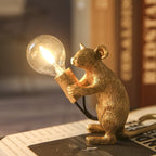 Vintage Mouse LED Table Lamp