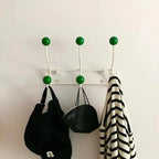 Vintage Coat Hooks Metal Set - Classic Wardrobe for Coats and Accessories