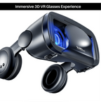 VISIAX – 3D VR glasses with headphones & controller