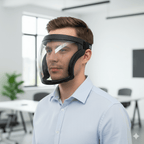 VISIONSAFE – Full-Coverage Adjustable Face Shield with Anti-Fog & PM2.5 Filter