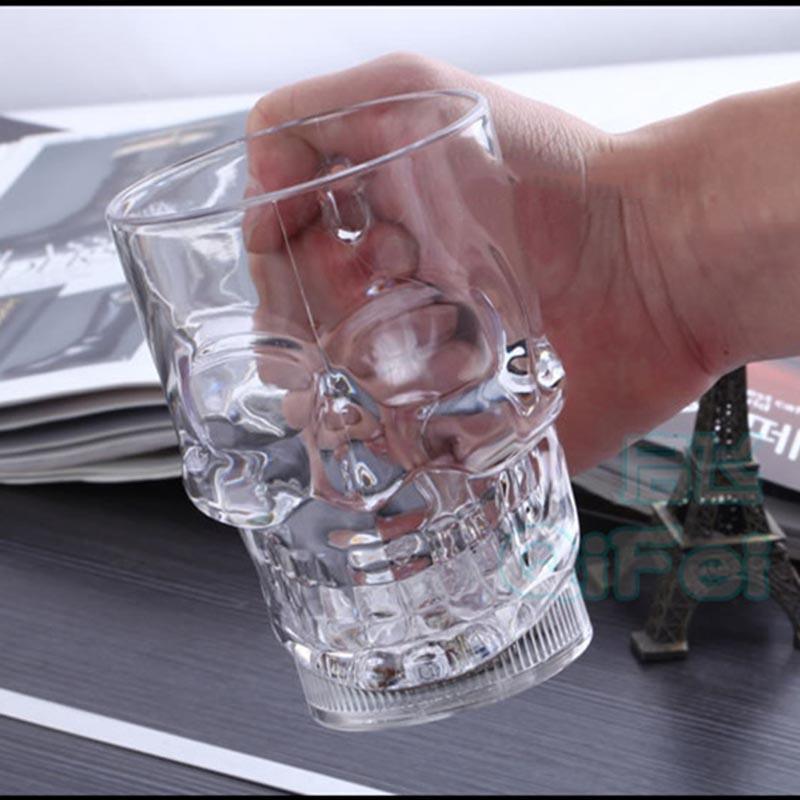 Lively Skull Glass - LED Glass Cup