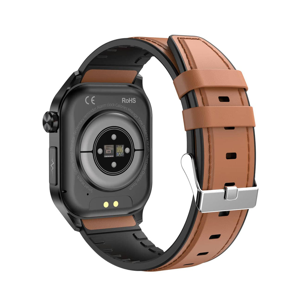 Smartwatch for Health & Fitness – EKG, Blood Pressure, Heart Rate Measurement – Compatible with iOS & Android