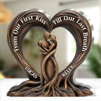 TreeHeart Plaque | Acrylic Plaque in Custom Shape Personalized Heart of the Trees