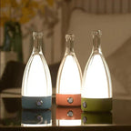 Create an atmosphere with a bottle-shaped LED lamp