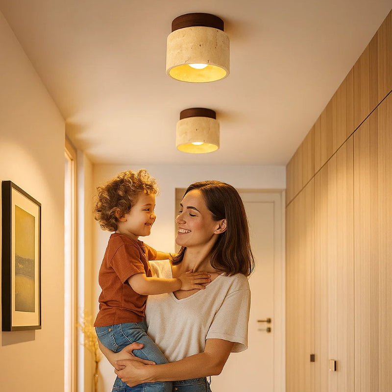 WABILIGHT – Wooden LED Lamp for Serene Ambiance