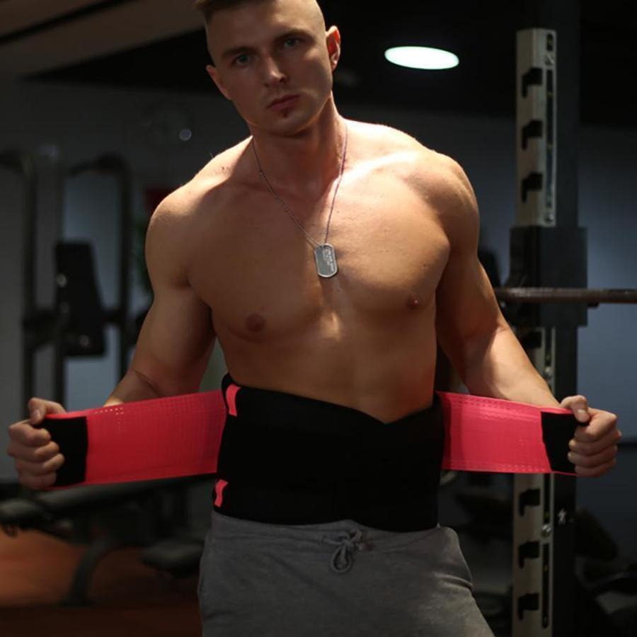 Waist Trainer for Men - Burn Belly Fat Slim Sweat Belt