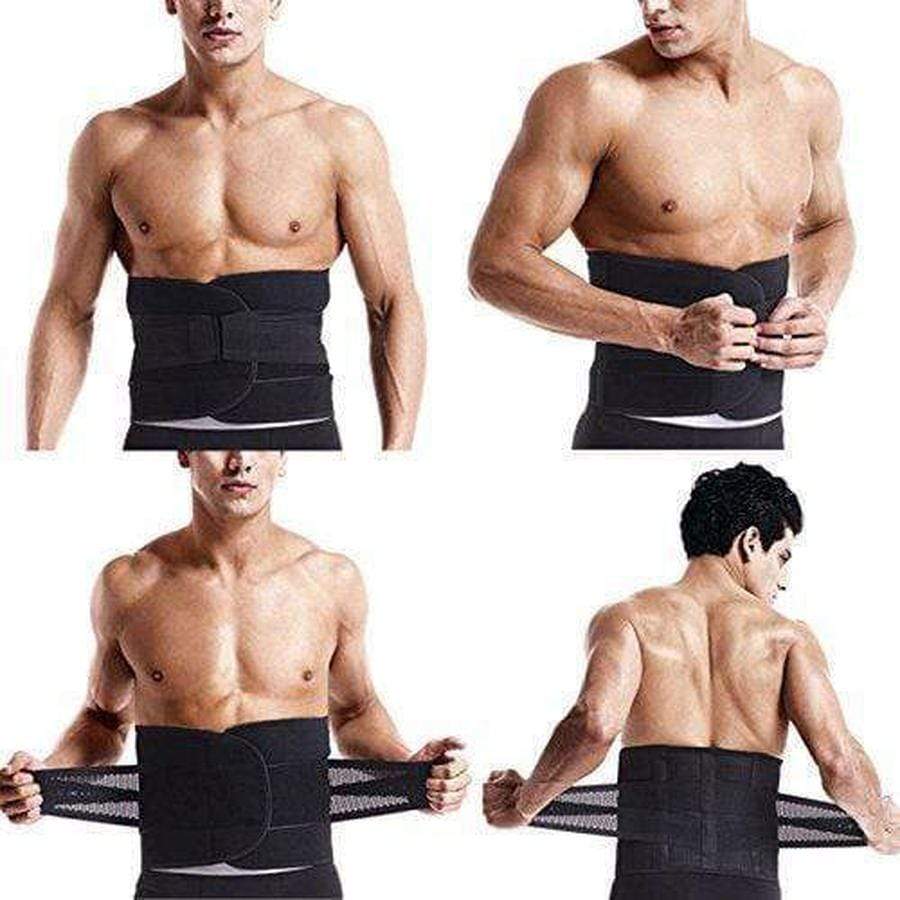 Waist Trainer for Men - Burn Belly Fat Slim Sweat Belt
