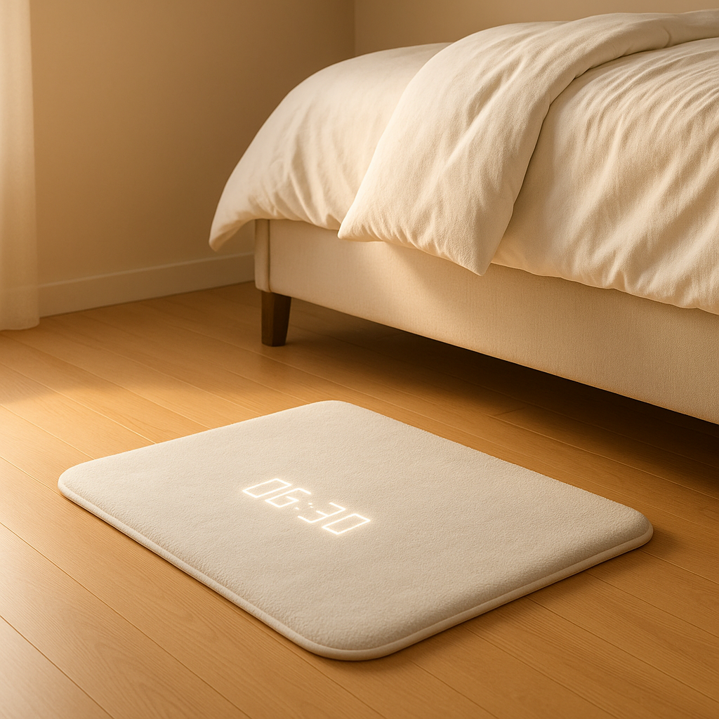 Door Mat Smart Alarm Clock Rug