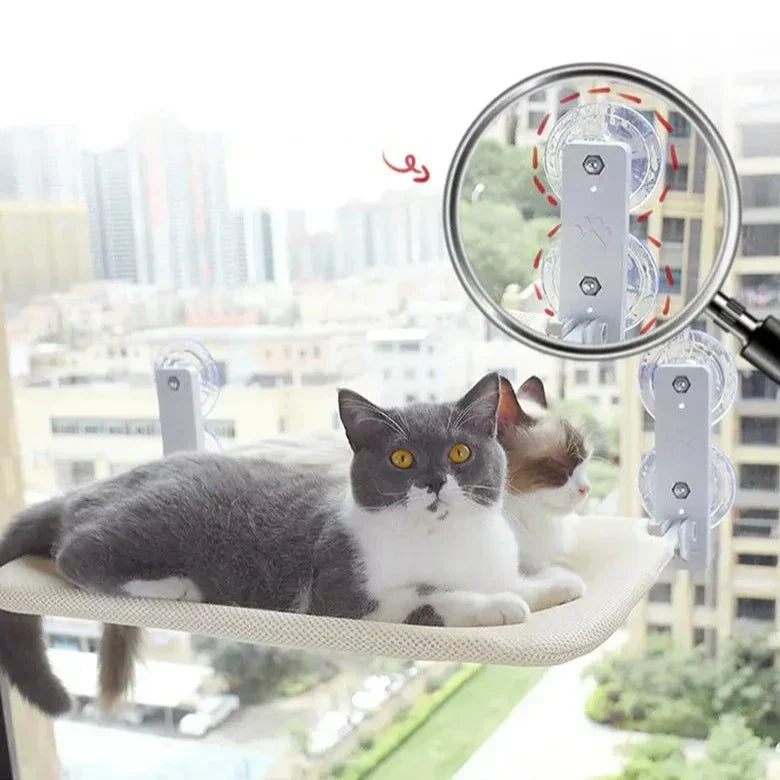 Wall-Mounted Hammock for Pets - SkyNap