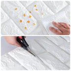 WALLFORM – 3D Foam Brick Pattern Wallpaper
