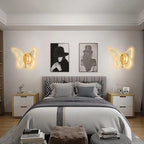 FloraVyne LED Wall Light – Butterfly-shaped design lamp with 3 light modes energy-saving and elegant