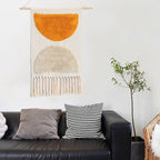 Geometric Tufted Wall Carpet