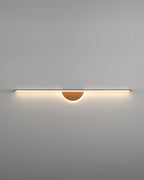 Modern Wall Lamp made of Wooden Arch