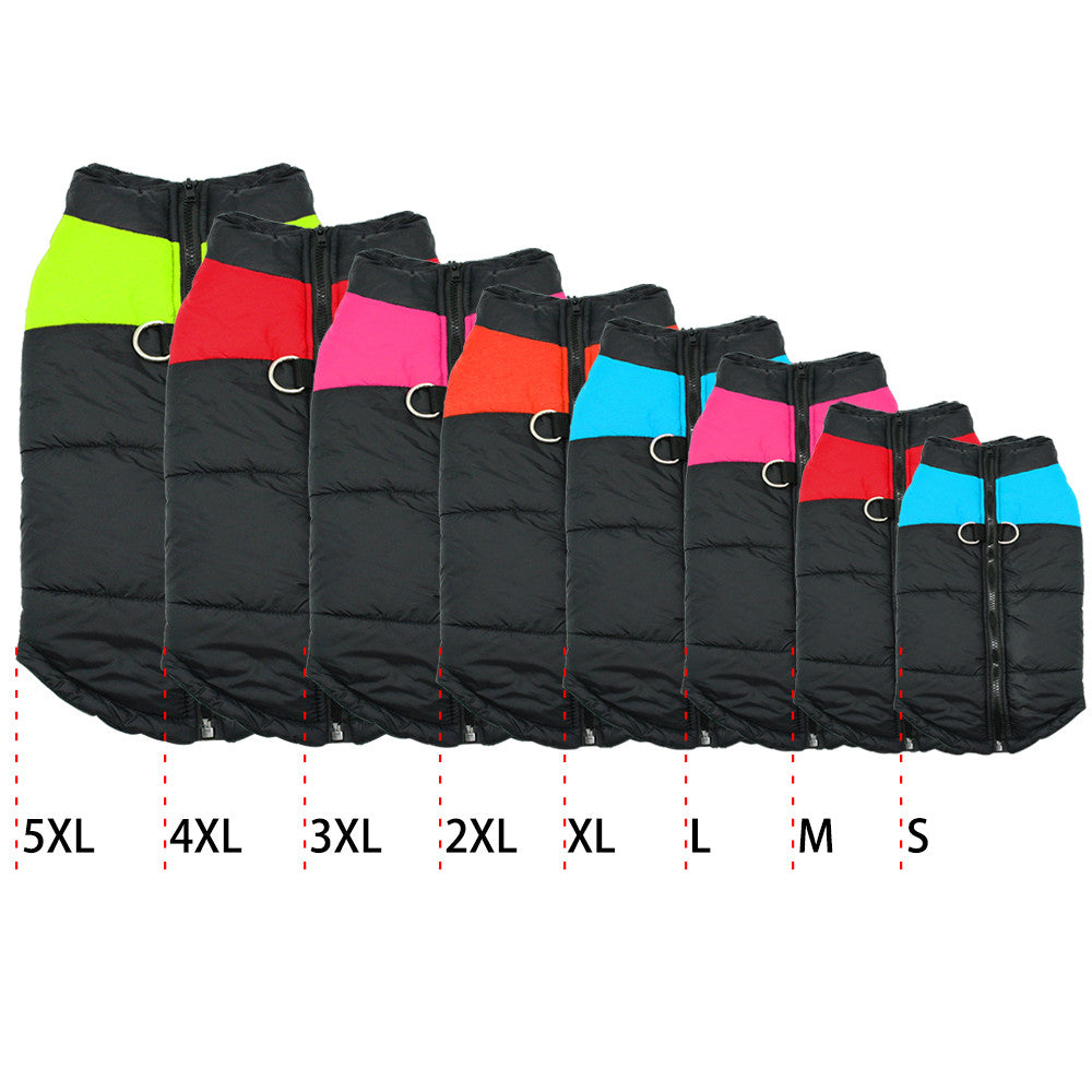 Warm and Water-Repellent Dog Coat - WarmPaws