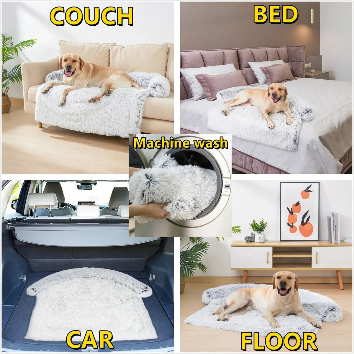 Washable Pet Sofa Blanket - PlushNest