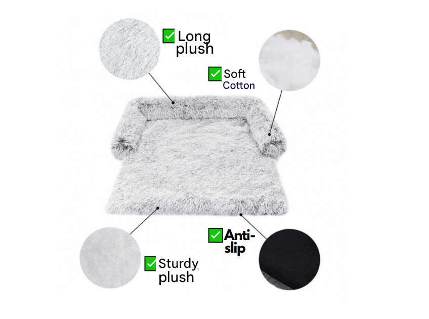 Washable Pet Sofa Blanket - PlushNest
