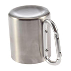 Carabiner Hook Double Wall - Stainless Travel Mug Cup Water