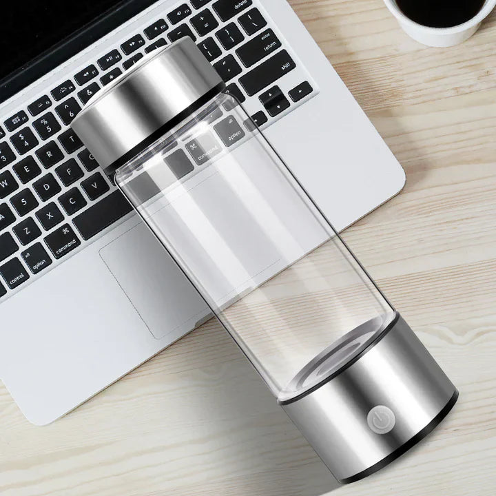 Rechargeable Alkaline Water Bottle - Hydrogen-Enriched Water