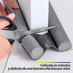 Adjustable Door Stopper – Seals gaps to block dust and pests