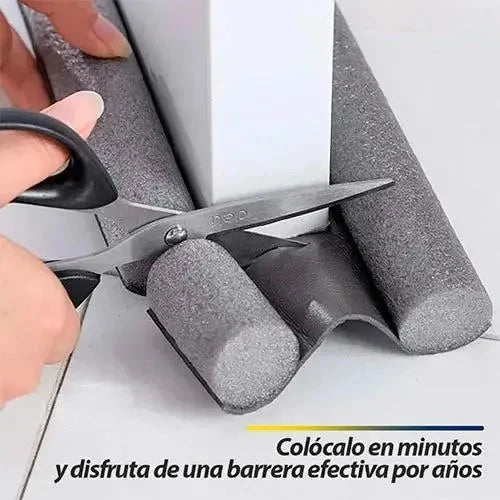 Adjustable Door Stopper – Seals gaps to block dust and pests
