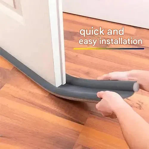 Adjustable Door Stopper – Seals gaps to block dust and pests