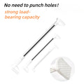 Adjustable Drill-Free Rod – Stainless Steel Curtain Rod