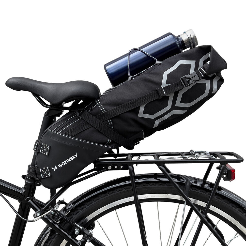 Waterproof Bicycle Saddle Bag with Large Capacity – AquaTrail