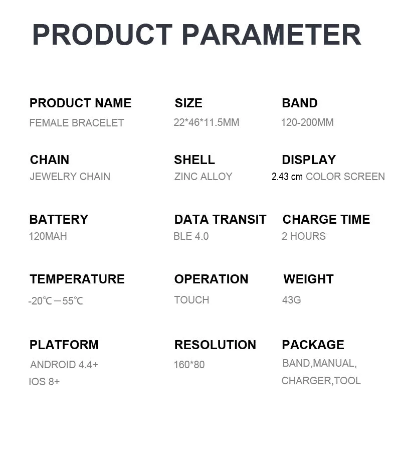 Waterproof Fitness Tracker - FitStyle